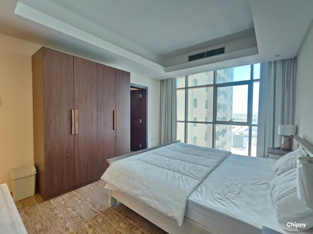 Busaiteen, Apartments, Flats, Houses & Villas, BHD 350,  1 BR,  ✨ Fully Furnished Studio Apartment For Rent | Pool & Gym | Busaiteen Near RCSI