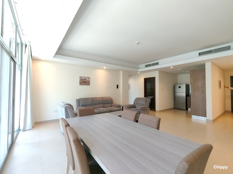 Manama, Apartments, Flats, Houses & Villas, BHD 450/month,  1 BR,  ✨ Fully Furnished 2BR Apartment For Rent | Balcony | Pool & Gym | Modern Living
