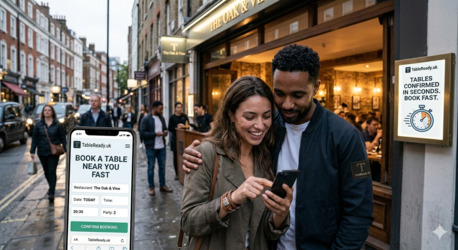 Birmingham, Food & Drink, Looking For A Book A Table Online Near You? Help Customers Reserve Tables Instantly