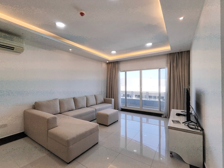 Busaiteen, Apartments, Flats, Houses & Villas, BHD 350/month,  2 BR,  Fully Furnished 2BR Apartment | Pool | EWA BD 30 | Busaiteen | BD 350