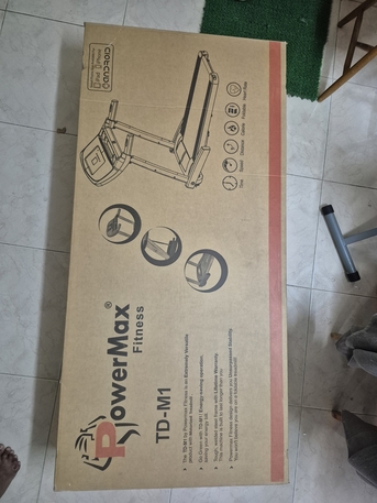 Dammam, Sporting Goods, SAR 900,  🏃 FOR SALE – PowerMax Fitness TD-M1 Motorized Treadmill 🏃