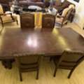 SAR 500,  Solid Wooden Dining Table