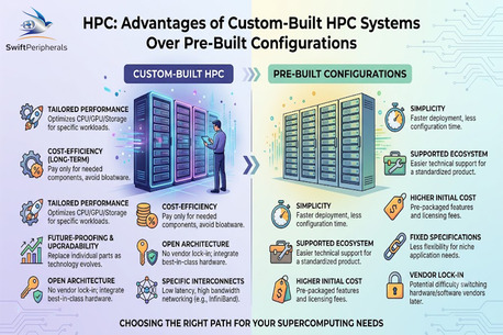 Delhi, Appliances, INR 500,  HPC: Advantages Of Custom-Built HPC Systems Over Pre-Built Configurations
