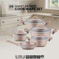 SAR 199,  Brand New Royalford 9-Piece Granite Non-Stick Cookware Set