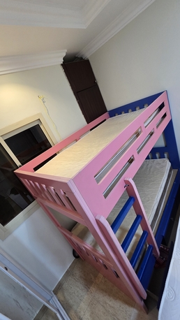 Al Sulaymaniyyah, Furniture, SAR 850,  Wooden Kids Bunker Bed