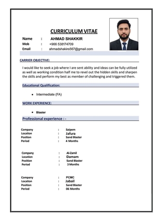 Dammam, Job Seekers, Sand Blaster