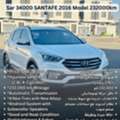 SAR 35000,  Hyundai Santa Fe,  2017,  Automatic,  2250000 KM,