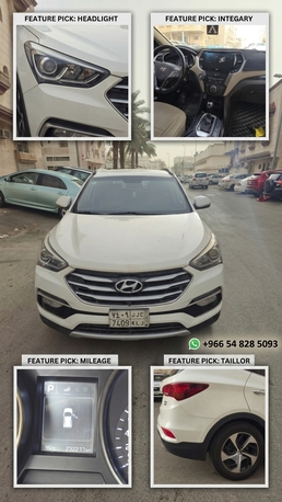 Jeddah, Vehicles, Cars & Trucks , SAR 35000,  Hyundai Santa Fe,  2017,  Automatic,  2250000 KM,