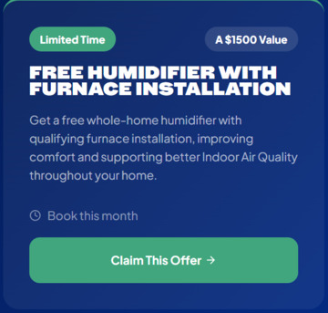 New York, Air Conditioning, Olympic City Air Offers Free Humidifier With Furnace Installation In Fountain, CO