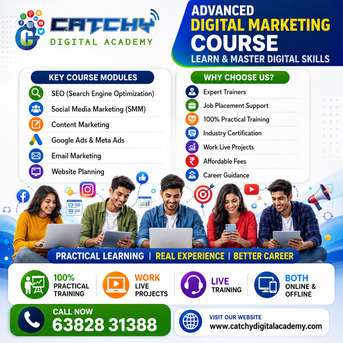 Coimbatore, Lessons Offered, Digital Marketing Course