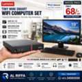 BHD 68,  LENOVO Tiny Smart WiFi Computer Set With AMD Graphics Card 8GB Ram 256GB SSD 19
