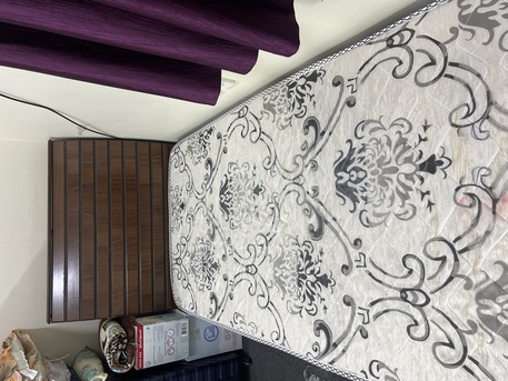 Jeddah, Furniture, SAR 100,  Urgently Selling Double Bed And Single Bed With Mattress At Very Affordable Price
