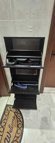 Jeddah, Furniture, SAR 225,  Shoe Rack -Brand New IKEA  With 3 Compartment - 12 Pair