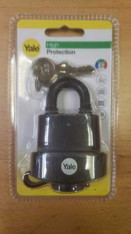 Jeddah, Materials, SAR 90,  YALE WEATHER PROOF PADLOCK FOR SALE