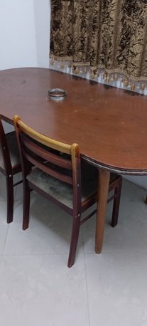 Al Khobar Al Shamalia, Furniture, SAR 60,  Wooden Dinning Table For Sale