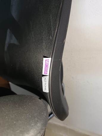 Al Murabba, Furniture, SAR 450,  Office Chair MICASA From SACO, Black Color