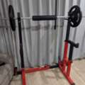 SAR 800,  Squat Rack With Bar And Plates