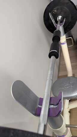 Dhahran, Sporting Goods, SAR 1800,  Bench Press Olympic Bar And Plates