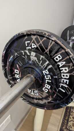 Dhahran, Sporting Goods, SAR 1800,  Bench Press Olympic Bar And Plates