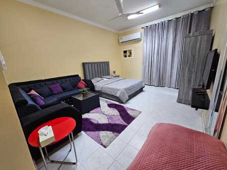 Sanad, Apartments, Flats, Houses & Villas, BHD 180/month,  Furnished,  Studio,  Furnished Studio Flat For Rent In Sanad Near Gulf University @inclusive