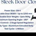 Ritz Sleek Door Closer Ritz Sleek Door Closer
