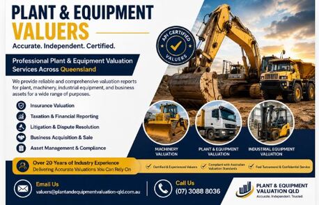 Brisbane, Real Estate, Plant And Equipment Valuers | Certified QLD Experts