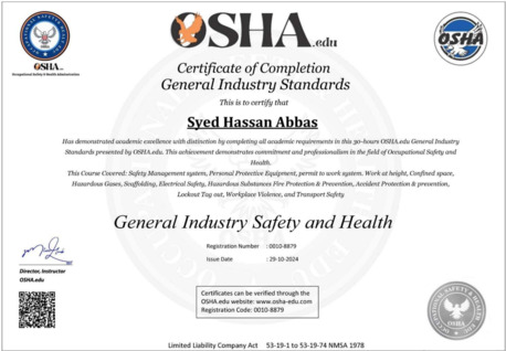 Riyadh, Job Seekers, Safety Officer