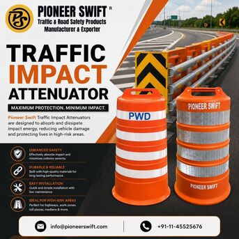 New Delhi, Heavy Equipment, Top Traffic Impact Attenuator Manufacturer | Pioneer Swift