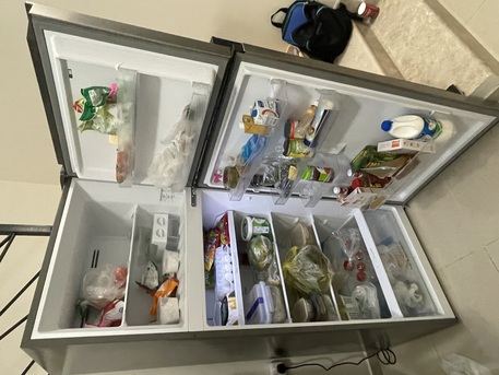 Al Khobar Al Shamalia, Appliances, SAR 1500,  Hisense Refrigerator / Fridge, 466 Litres, Bought From Extra, New (just 07 Months)
