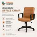 Why Is A Low Back Office Chair Tan Brown The Perfect Choice For Your Workspace?