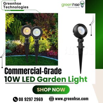 Perth, Electrical & Plumbing, AUD 28,  Buy 10W LED Garden Light By Greenhse Technologies