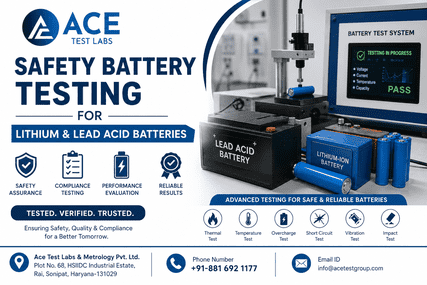 New Delhi, Air Conditioners, Safety Battery Testing For Lithium & Lead Acid Batteries &ndash; ACE Test Labs