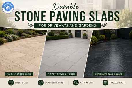London, Farm & Garden, Premium Stone Paving Slabs | East Yorkshire Stone