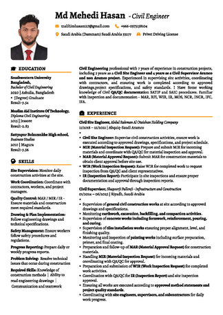 Manama, Job Seekers, Civil Engineer Or Civil QA/QC And Supervisor