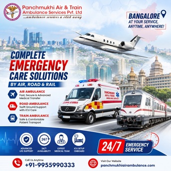 Bangalore, Health, Panchmukhi Air And Train Ambulances In Bangalore Provide Reliable And Patient Care