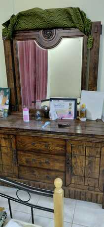 Mahooz, Furniture, BHD 20,  Wooden Dressing Table For Sale - 20 BHD