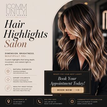 New York, Beautician, Hair Highlights Salon In Scottsdale