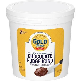 New York, Heavy Equipment, USD 102,  Gold Medal Ready-To-Spread Chocolate Fudge Icing
