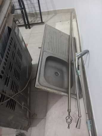 Ghirnatah, Household Items, SAR 600,  6 Items Washing Machine,Fridge Small,stove 5 Burner Gas