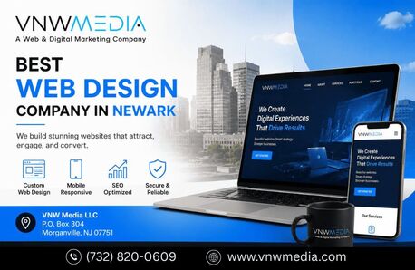 New York, Web Design & Development, VNW Media &mdash; Best Web Design Company In Newark