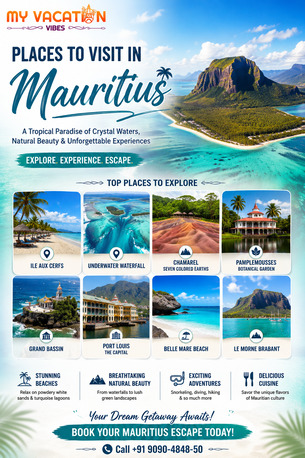 New Delhi, Travel, Discover Places To Visit In Mauritius +91 9090-4848-50
