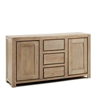Kuala Lumpur, Furniture, MYR 4800,  Teak Sideboard -White Wash.