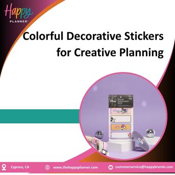 New York, Books, USD 24,  Colorful Decorative Stickers For Creative Planning