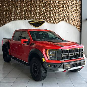 Riffa, Vehicles, Cars & Trucks , BHD 27900,  FORD F 150 RAPTOR V6 TWIN TURBO 2022 RED,  2022,  Automatic,  91000 KM,  FORD F-150 RAPTOR V6 TWIN TURBO  RED