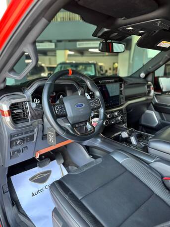 Riffa, Vehicles, Cars & Trucks , BHD 27900,  FORD F 150 RAPTOR V6 TWIN TURBO 2022 RED,  2022,  Automatic,  91000 KM,  FORD F-150 RAPTOR V6 TWIN TURBO  RED