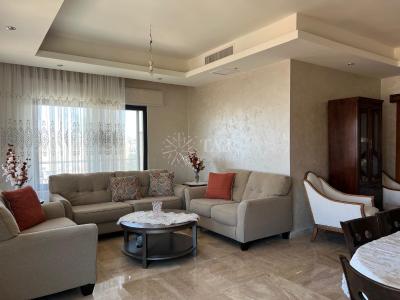 Amman, Apartments, Flats, Houses & Villas, JOD 18000/year,  Furnished,  3 BR,  Premium Furnished Apartment For Rent In Dair Ghbar