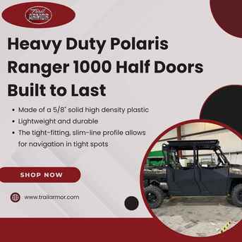 New York, Automotive, Heavy Duty Polaris Ranger 1000 Half Doors Built To Last