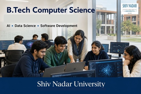 Greater Noida, Education, Build Your Future With BTech Computer Science At SNU