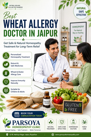 Jaipur, Marketing, Best Wheat Allergy Doctor In Jaipur