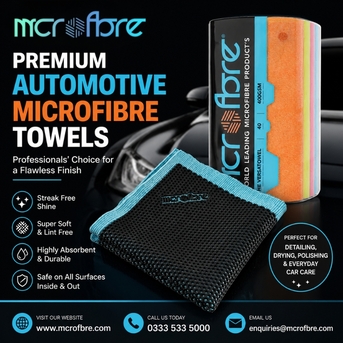 London, Clothing & Accessories, Premium Automotive Microfibre Towels UK Car Detailing